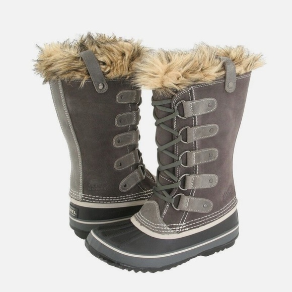 Sorel Joan of Arctic Snow Winter Boot Waterproof Shale Gray Womens US 9 - Picture 2 of 10